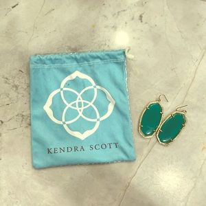 Kendra Scott Danielle Green Earrings